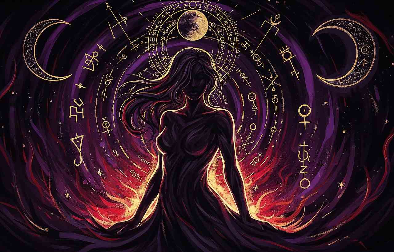 Pravá Čierna Luna Lilith
